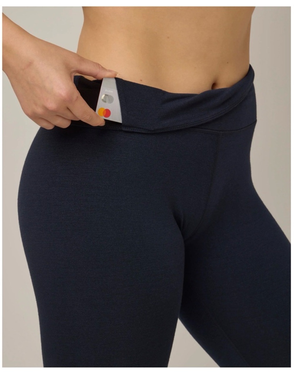 Wool& Summit Black Merino Wool Leggings - Picture 2 of 9